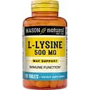 L-лизин Mason Natural 500 мг 100 таблеток