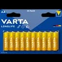 Батарейка Varta Long Life AA Alkaline 1.5 V Bli 20 шт. (4106101420)