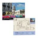 Набір для розпису по номерах "Ретро авто на виставці" 40*50 см