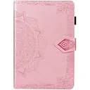 Кожаный чехол Epik Art Case с визитницей для Samsung Galaxy Tab S7+ Розовый