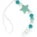 Ланцюжок для пустушки MegaZayka Зірка MGZ-0512 Turquoise