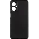 Чехол TPU GETMAN Liquid Silk Full Camera для Motorola Moto G14 Черный / Black