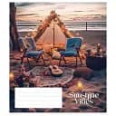 Зошит загальний Школярик Sunshine vibes 048-3319L-3 у лінію 48 аркушів