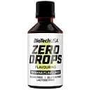 Сахарозаменитель BiotechUSA Zero Drops Banana ароматизированный жидкий 50 мл