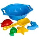 Детская игрушка "Набор песочный К" ТехноК 1431TXK в сетке Синий