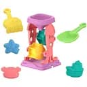 Яркий песочный набор RT 322-1 с мельницей 6 элементов для игр в песочнице