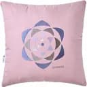 Подушка декоративна Ideia Rain з вишивкою, рожевий 50х50 см (8-32196)