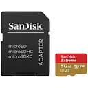 Карта памяти MicroSDXC 512GB SanDisk Extreme C10 V30 U3 (SDSQXAV-512G-GN6MA)