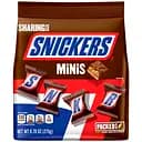 Батончики Snickers Minis Chocolate Candy Bars Bag 275 г