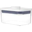 Універсальний герметичний контейнер Oxo 0.6 л прозорий з білим (11234700)