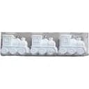 Набор елочных украшений Jumi Поезд белый 3 шт. (5900410370616)