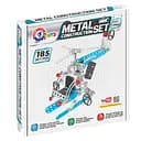 Детский Конструктор металлический "Вертолет"ТехноК 4944TXK, 185 деталей