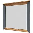 Зеркало настенное Эверест Нордик-800 80х6х77 см Графит/Дуб золотой крафт (EVR-5522)
