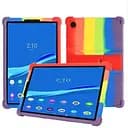 Чохол для планшета Samsung Galaxy Tab A9 Plus SM-X210 SM-X216B протиударний силіконовий Веселка