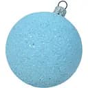 Набір новорічних куль на ялинку Dashuri 15 штук 6 см блиск, блакитний 60116607