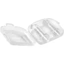 Зубна щіточка BabyOno з масажем для ясен на пальчик прозорий 2 шт.