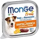 Паштет Monge Dog Fruit с уткой и апельсином 100 г