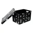 Кошик Violet House Decor Space 20 л чорний (0648 SPACE с/кр. 20 л)