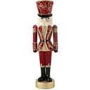 Статуетка Лускунчик J-line різдвяна велика 148 см червона (46520)