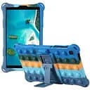 Чохол Pop it purple для планшета Samsung Galaxy Tab A7 Lite 8.7 2021 SM-T220 та SM-T225 силіконовий Синя веселка