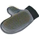 Рукавиця-щітка Trixie для вичісування 18х24 см сіра (23392)