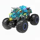 Радиоуправляемая машина-динозавр MK 738 A-01, пульт 2.4GHz, аккумулятор 3.7V, свет, звук, парогенератор, Синяя