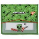 Папка для тетрадей Yes, пластиковая, на резинках, В5, Minecraft Creeper