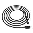 Кабель Hoco Type-C Sentinel Timeing Display S6, 120 см 3 Аи чорний