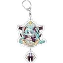 Брелок Vocaloid Miku Hatsune акриловый 5 см