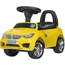 Детская каталка-толокар Bambi Racer с музыкой и светом желтая (M 3147B-6)