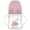 Бутылочка для кормления Canpol babies Easystart Sleepy Koala, антиколиковая, 120 мл, розовая (35/236_pin)