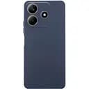 Чехол TPU Getman Liquid Silk Full Camera для Xiaomi Redmi Note 14 5G Синий / Midnight blue