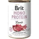Монопротеїновий вологий корм для собак з чутливим травленням Brit Mono Protein Lamb з ягням 400 г