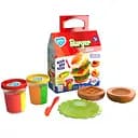 Набір тіста для ліплення Lovin Burger Time 41144, 2 банки по 3 кольори