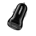 Автомобільний зарядний пристрій Ugreen Dual USB мини 24W 5V/2.4A Max (50875)