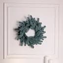 Литий штучний різдвяний вінок Lugi TD-VINBL Святковий Преміум 60 см блакитний