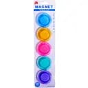 Магніт для дошки Кольоровий T-4005, 4 см, 5 шт.