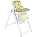 Стульчик для кормления Joy K-94011, мягкий чехол ПВХ, 4 колеса, съемный столик, корзина, в коробке