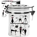 Ємність для сипучих продуктів SnT Чорна кішка 1.2 л (631-12)