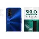 Захисна гідрогелева плівка SKLO на камеру 4 шт. для Realme X7 Pro Прозорий