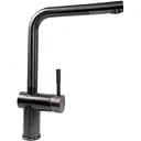 Смеситель кухонный Platinum PVD 8006А-LI поворотный однорычажный из нержавеющей стали черный (SP000036106)