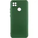 Чохол TPU Getman Liquid Silk Full Camera для Xiaomi Redmi 9C Зелений / Dark green