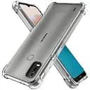 TPU чехол Getman Ease logo усиленные углы для Nokia C21 Plus Бесцветный прозрачный