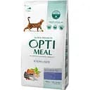 Полнорационный сухой корм для стерилизованных кошек и кастрированных котов Optimeal с лососем 1.5 кг (B1800601)