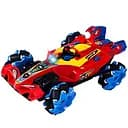 Машина на радіокеруванні 555-706 A-03, 4х4, підсвічування, 360°, роликові колеса, акумулятор 3.7V, пульт 2.4G, червоний