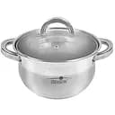 Каструля з кришкою індукційне дно Stenson Belly 3.6 л 22х12 см MH-2721 /6/