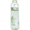 Пляшка для води Nice Happy Life 620 мл із кришкою фліп топ на защіпці зелена HP17300GR