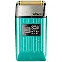 Чоловіча акумуляторна електробритва шейвер VGR V-357 висувний триммер IPX6 LED дисплей Зелений
