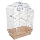 Клітка для птахів Природа Воля 44х27х63 см бежева
