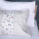 Наволочка MirSon Сатин 22-1401 Blooming Beauty 60х60 см белая с бежевым (2200010566703)